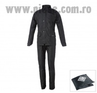 Set geaca (jacheta) + pantaloni impermeabil Tucano Urbano model Diluvio plus culoare: negru – marime: XL